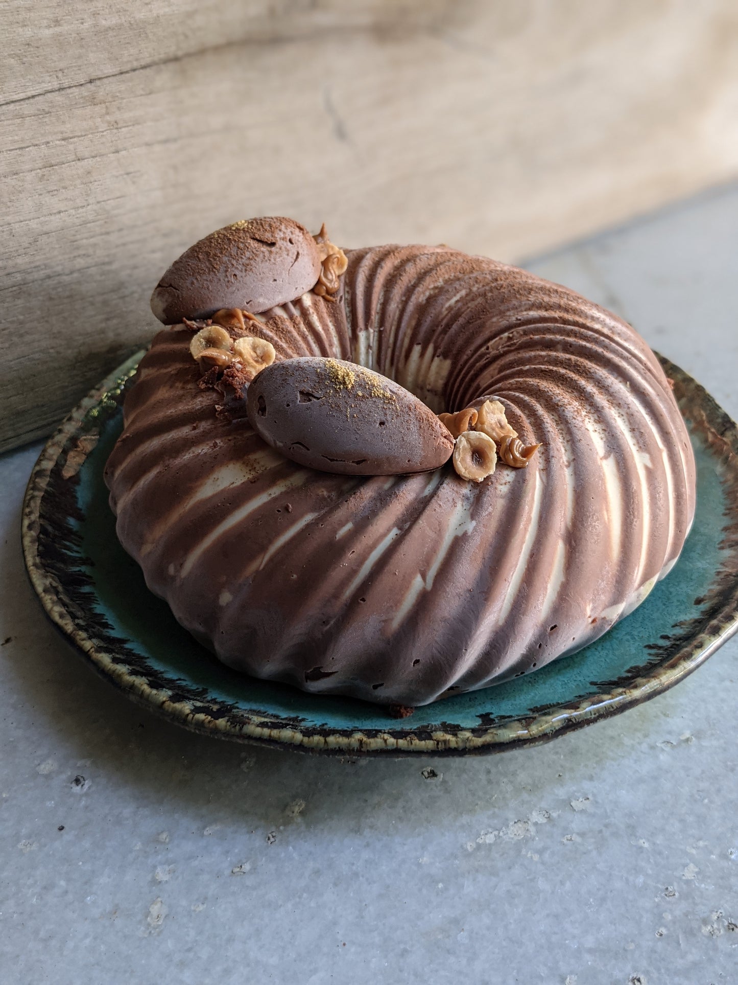 Bounty Entremet - Chocolate and Coconut (V)