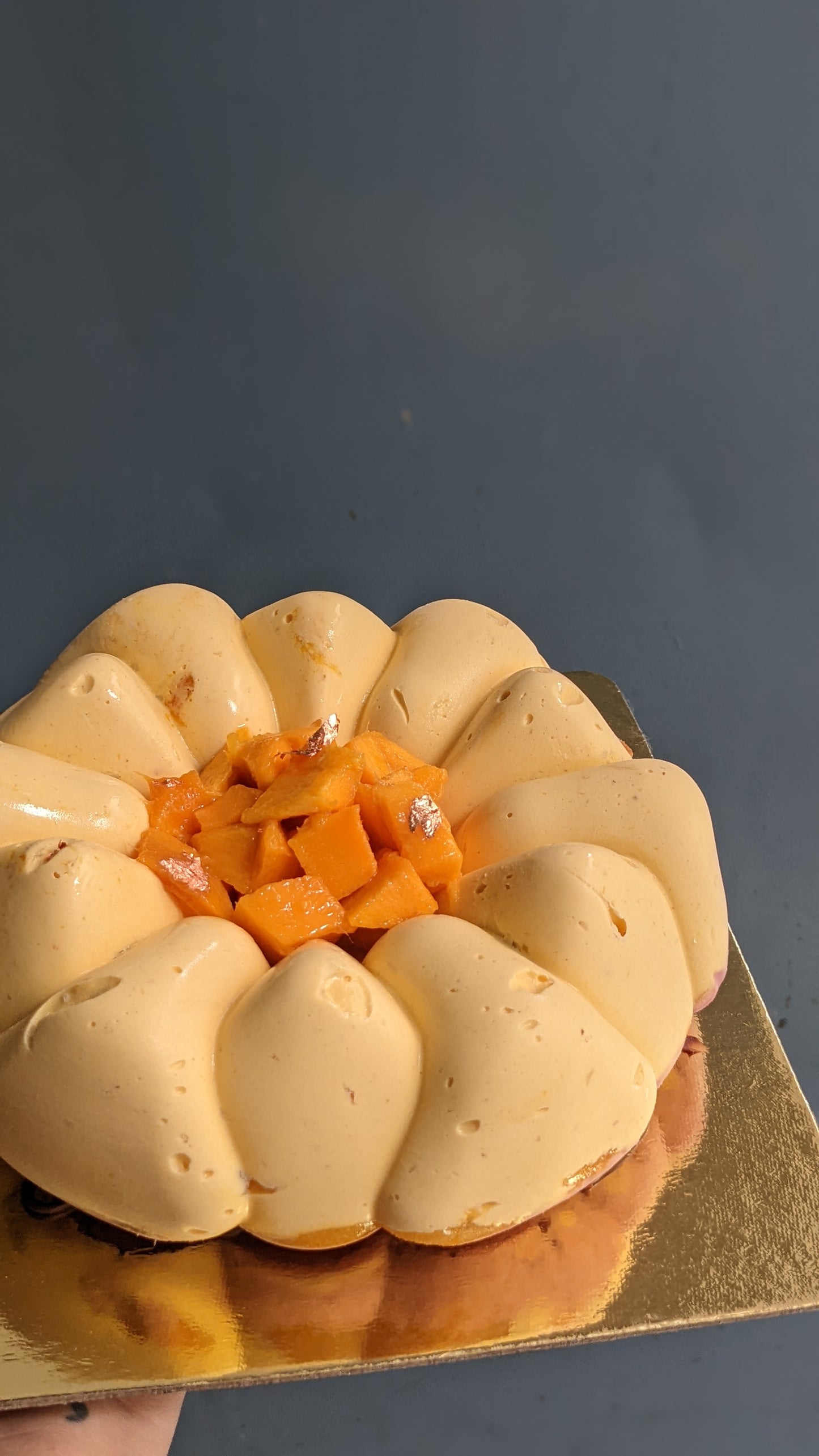 Mango and Guava Chilled Cheesecake