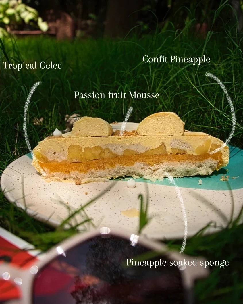 The Carribean Entremet- Pineapple and Passion